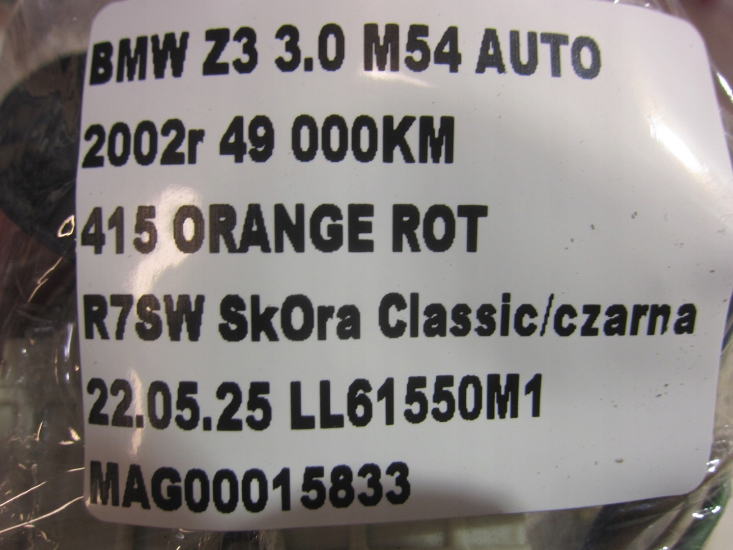 BMW Z3 E36 USA Bouton MANETKA Indicateurs de direction 61316904793 6904792
