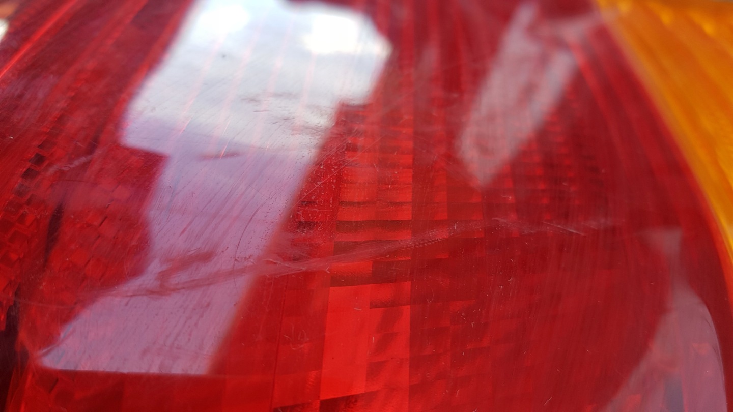 BMW E46 sedan light right rear part
