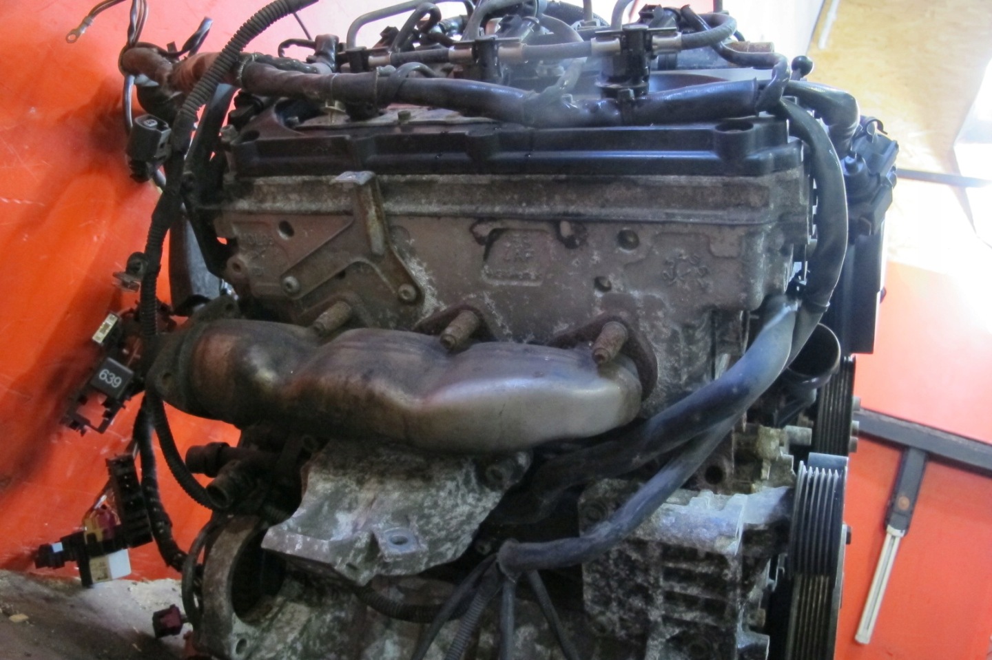 AUDI A4 B7 A6 C6 engine 2.7 TDI V6 BPP injectors pump