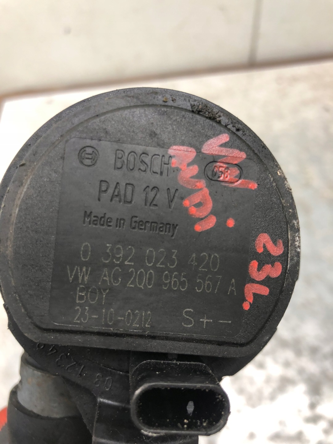Pompe d’eau VW AUDI 2Q0965567A