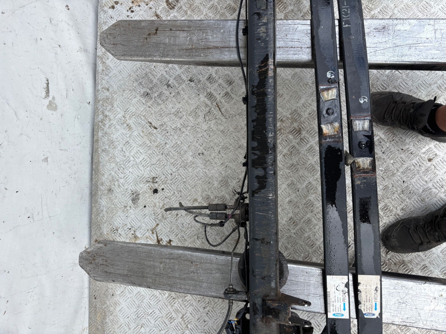 sususpension rear. axis sider RESOR FORD TRANSIT CUSTOM 12