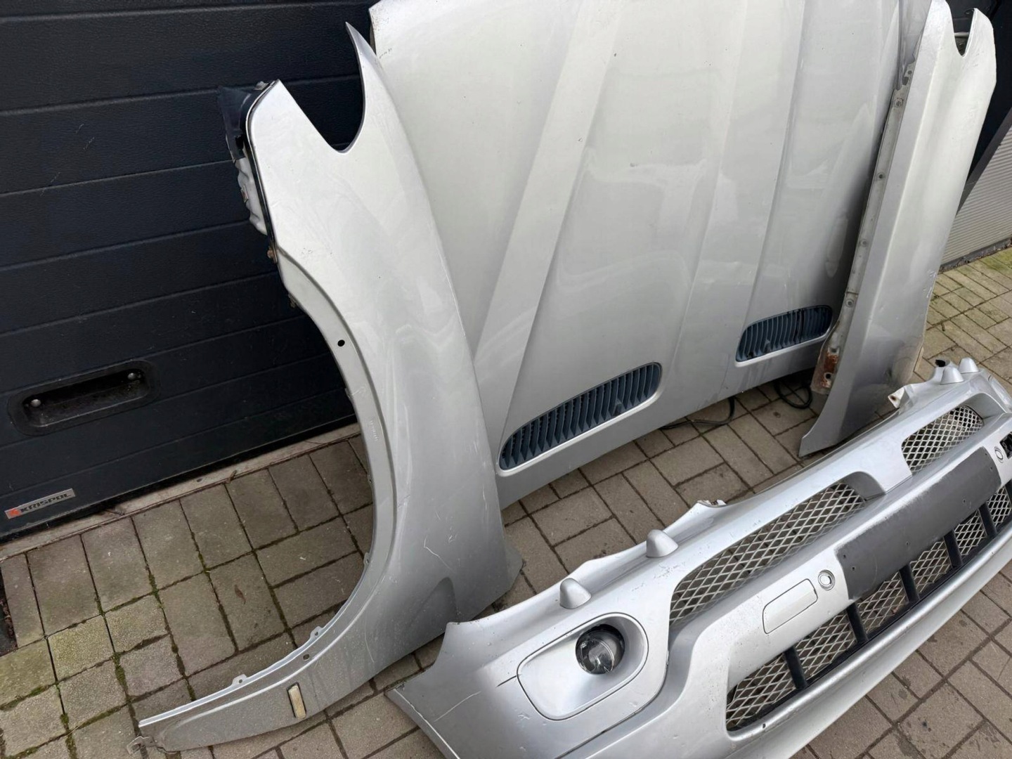 BMW X5 E53 03- Lift bonnet bumper front fender left right