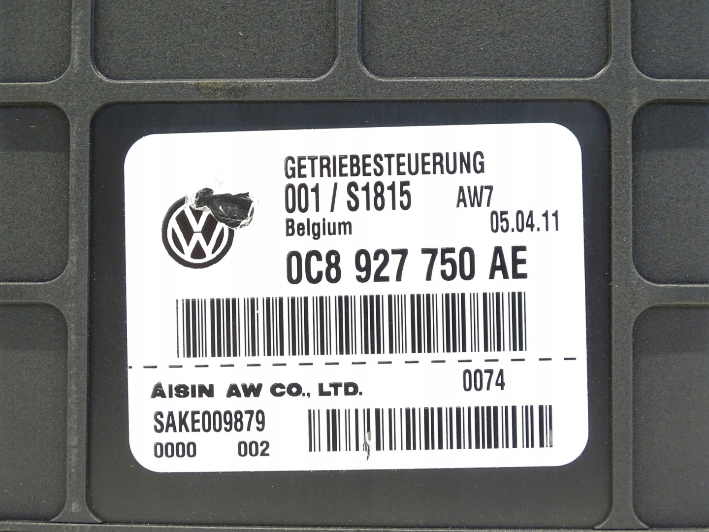 modulo computer Centralina cambio ingranaggi AUDI Q7 4L 0C8927750AE