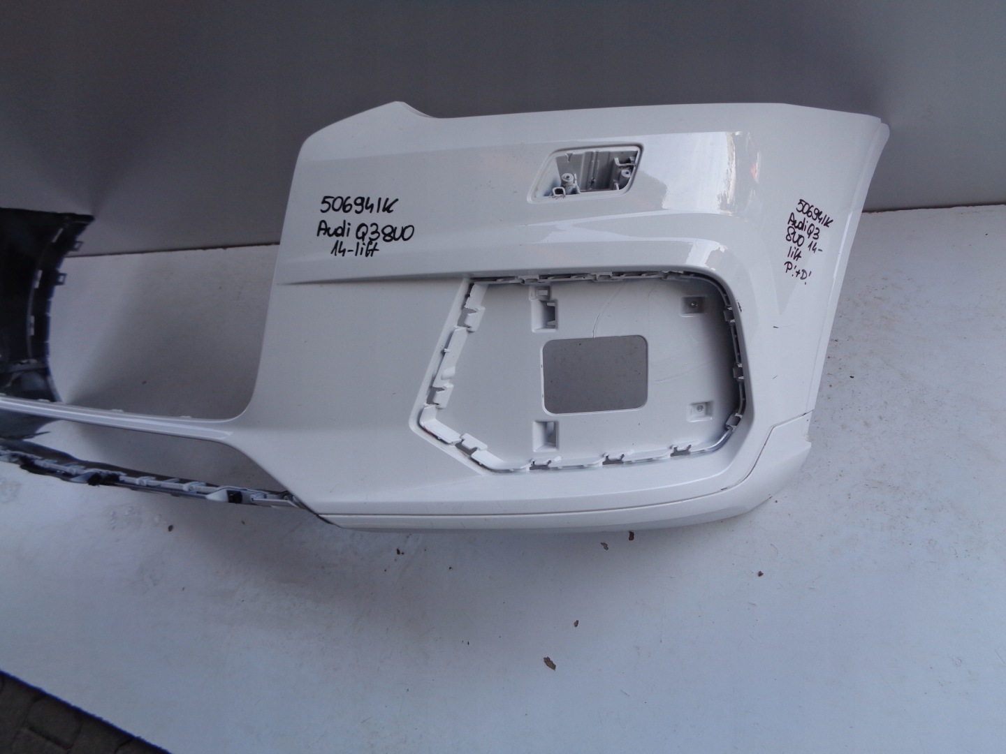 front bumper AUDI Q3 8U 8U0 14- LIFT NR 50694