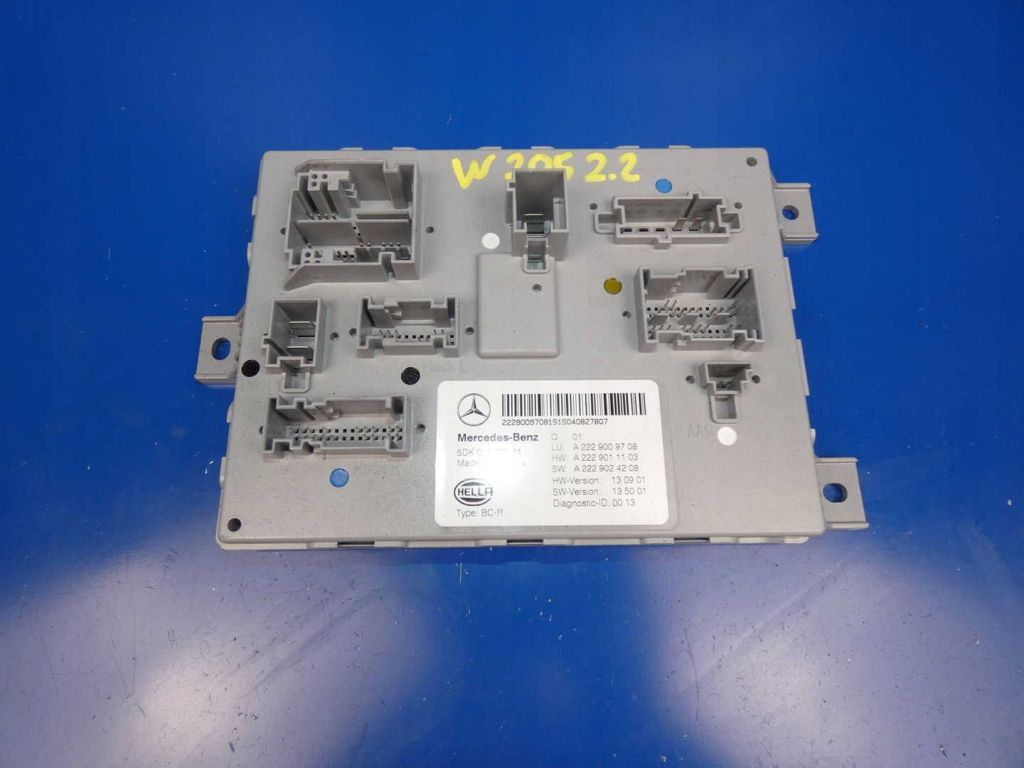 MERCEDES C class W205 GLC W253 module control unit SAM