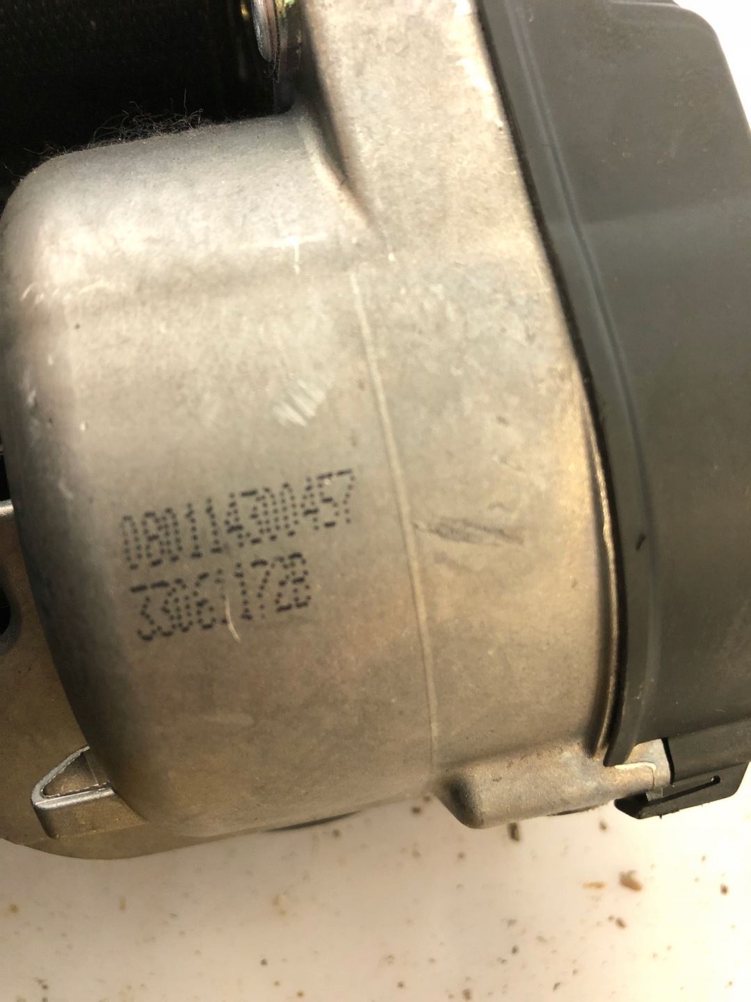 tension belt safety right front MERCEDES W164 ML
