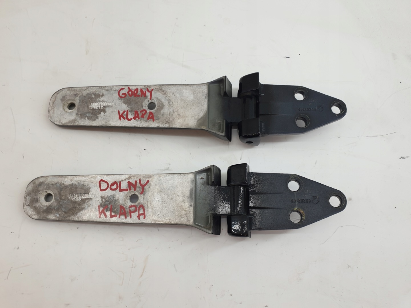 hinges hinge bonnet rear part rear upper lower JEEP WRANGLER JL 68282145 PX8