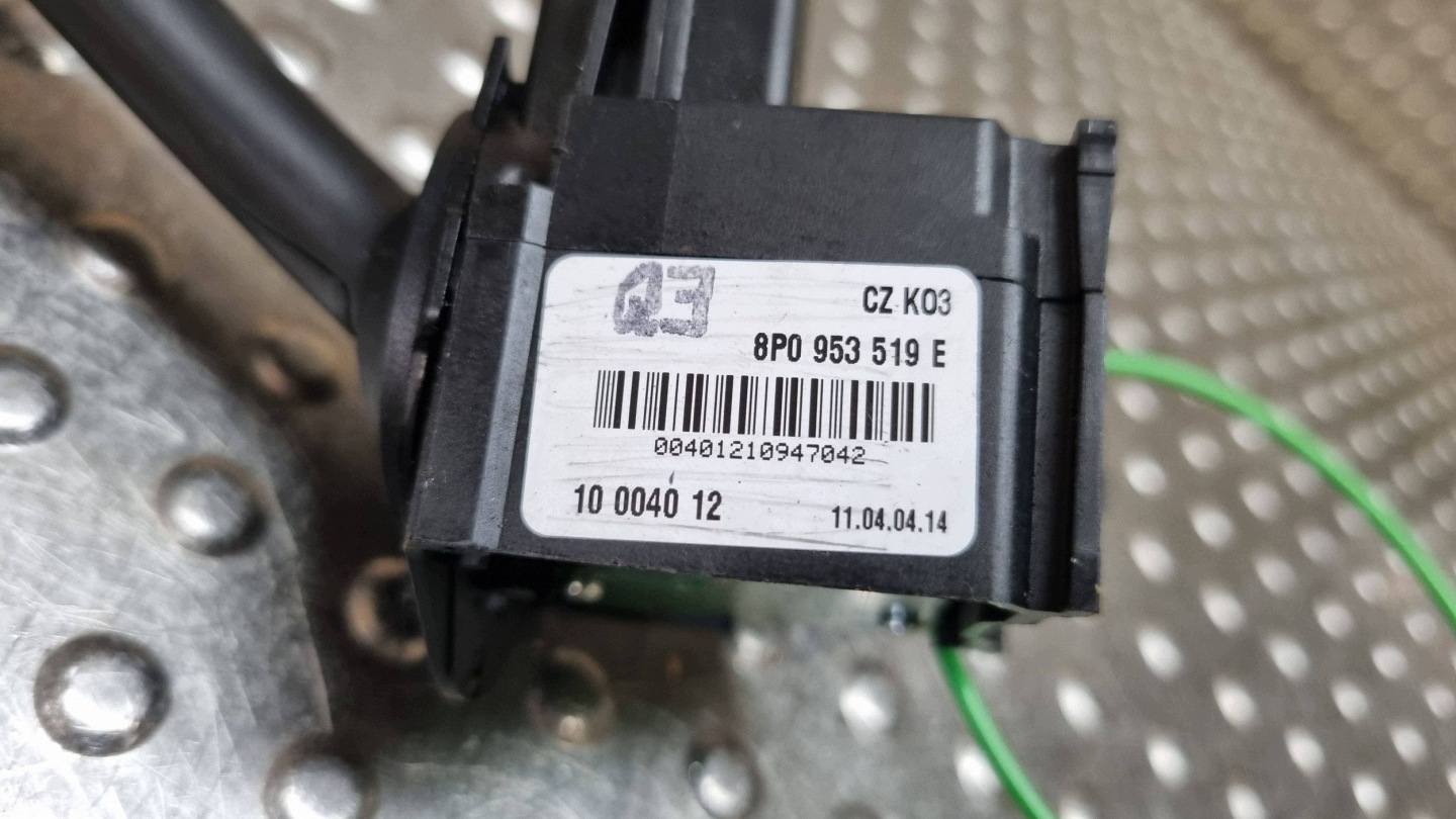 commodo commutateur commande commodo essuie glace 8P0953519E AUDI A3 8P LIFT 08-12