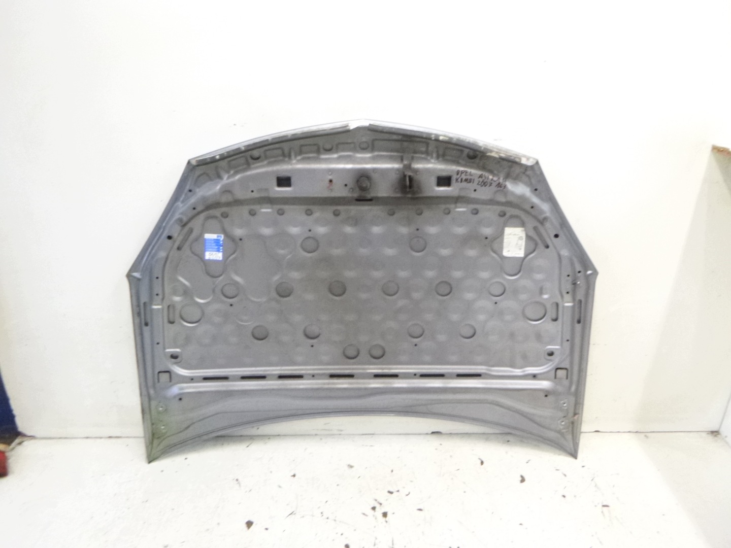 bonnet front OPEL ASTRA H III SILVER LIGHT Z163 2004-2014