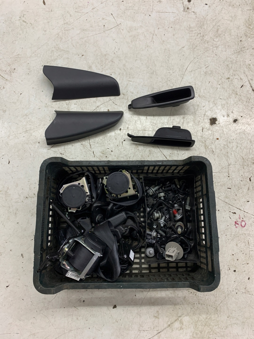 seats side plastics RENAULT CLIO IV