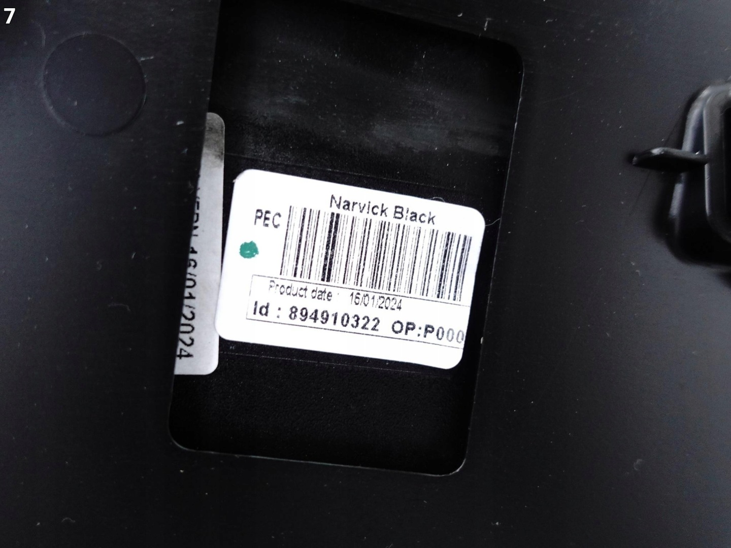 JAGUAR and-PACE X590 18- lower moulding cover door left front originál
