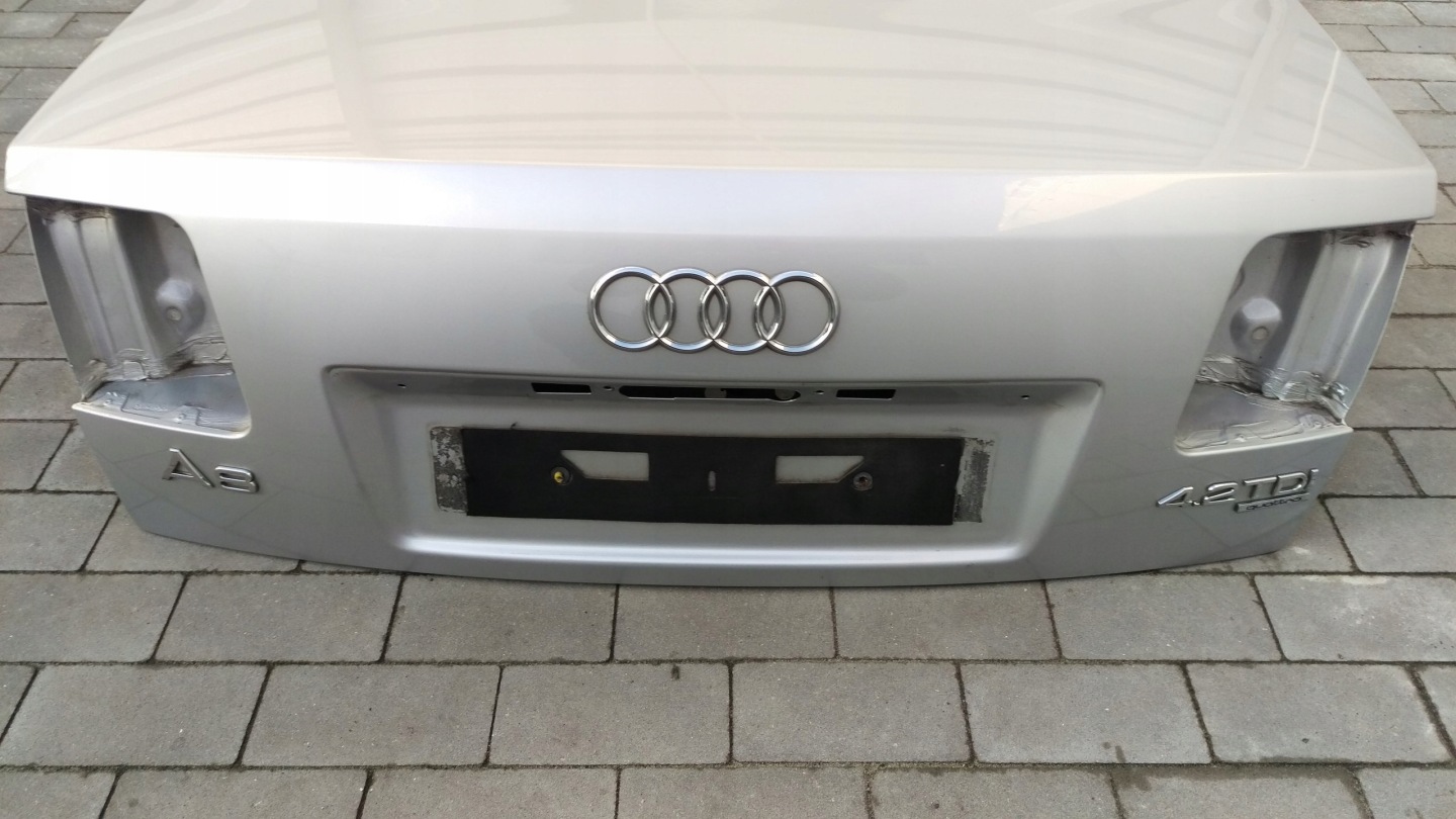 trunk door boot AUDI A8 D3 LIFT 4.2 TDI LX7W 08R