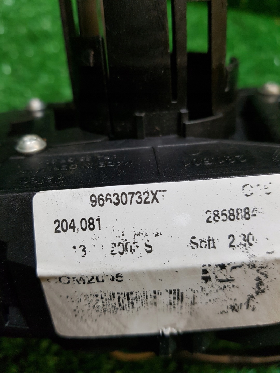 DEVIO LUCI TERGICRISTALLO TERGI PEUGEOT 207 96630732XT