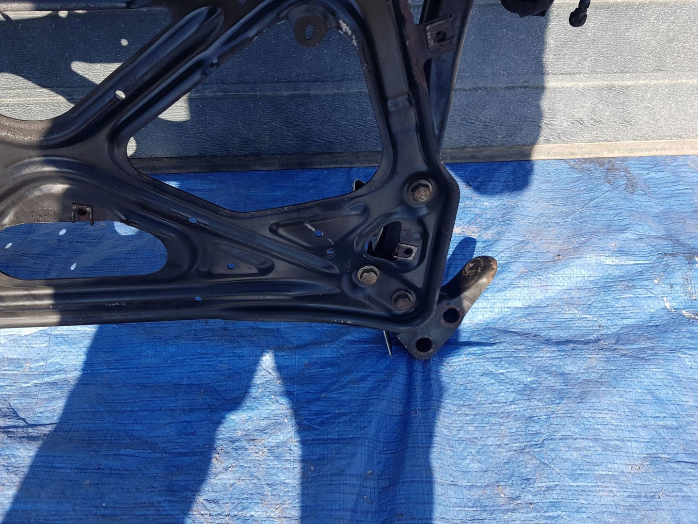 axle beam of the engine subframe front subframe front AUDI A8 D4