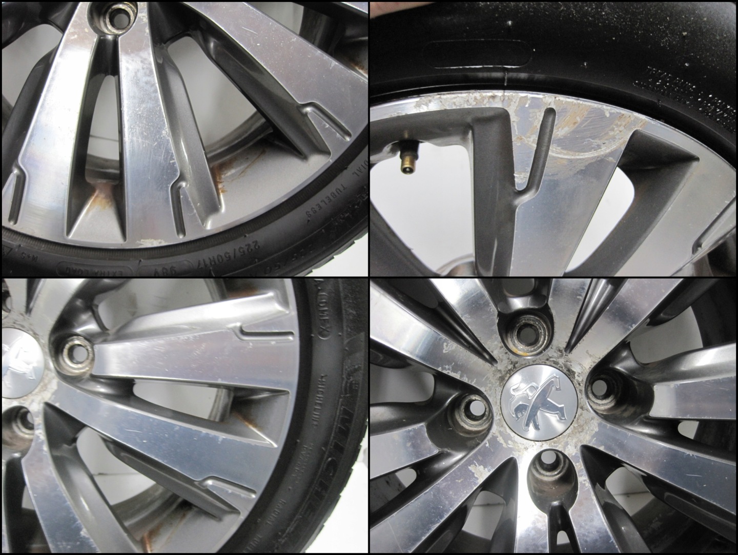 wheels discs tyres PEUGEOT 3008 and R17 M+S 5 6 MM
