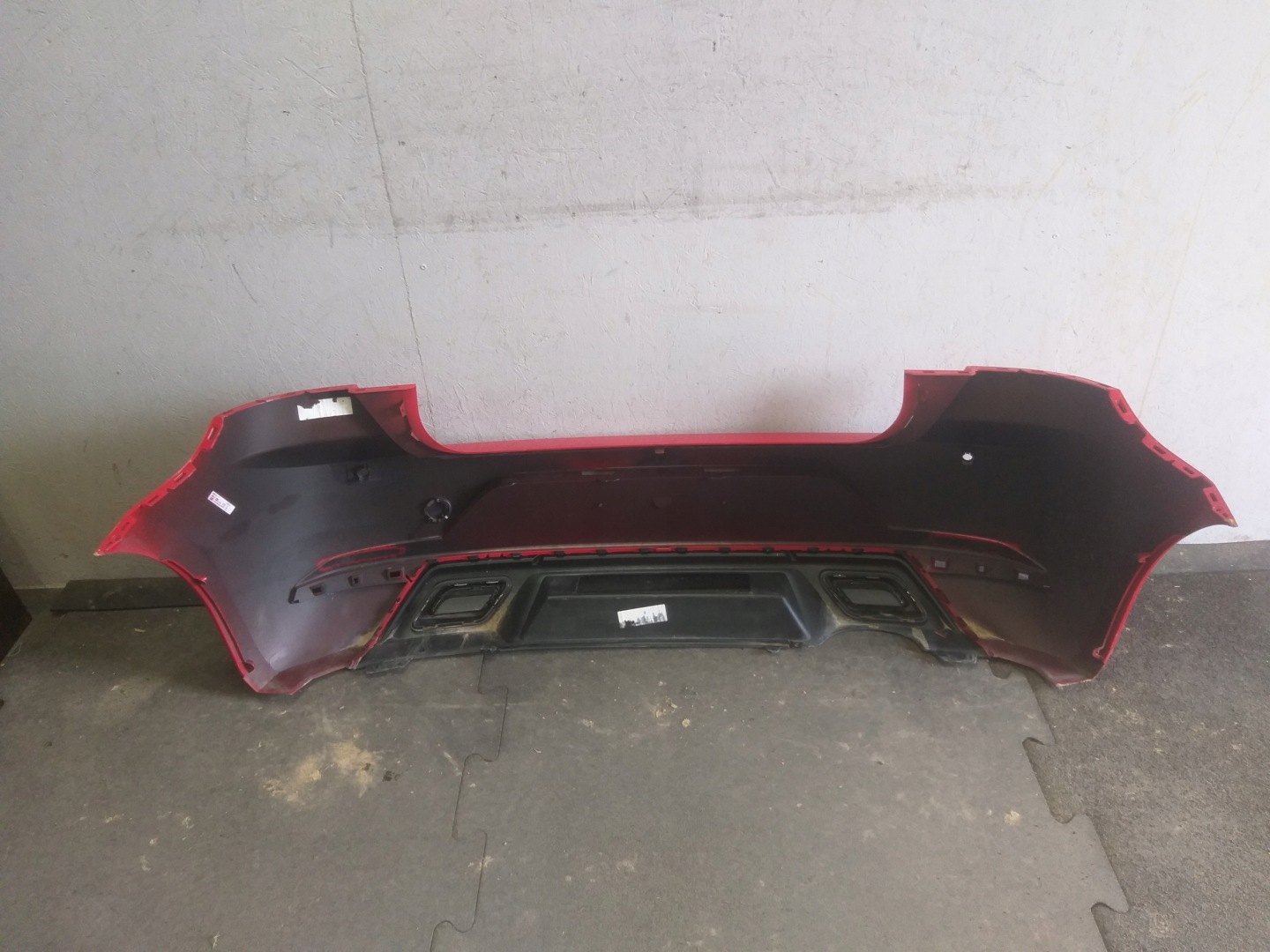 bumper rear part SEAT IBIZA FR 17- 6F