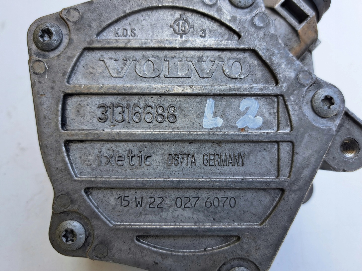 VOLVO 31316688 pump vacual WAKUM VACUM