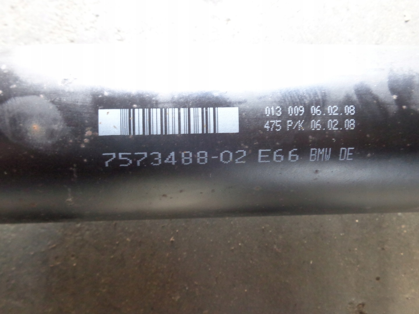 cardan 7573488 BMW 7 E66 LIFT 3.0 D 231KM