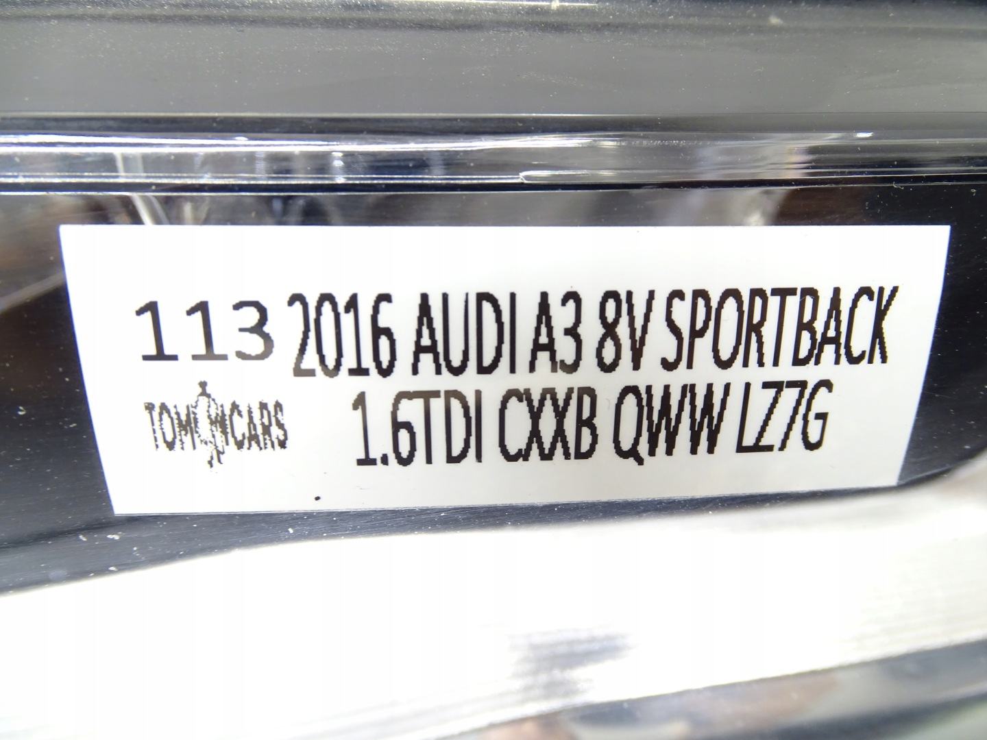 light REFLEKTOR right front right front AUDI A3 8V UK
