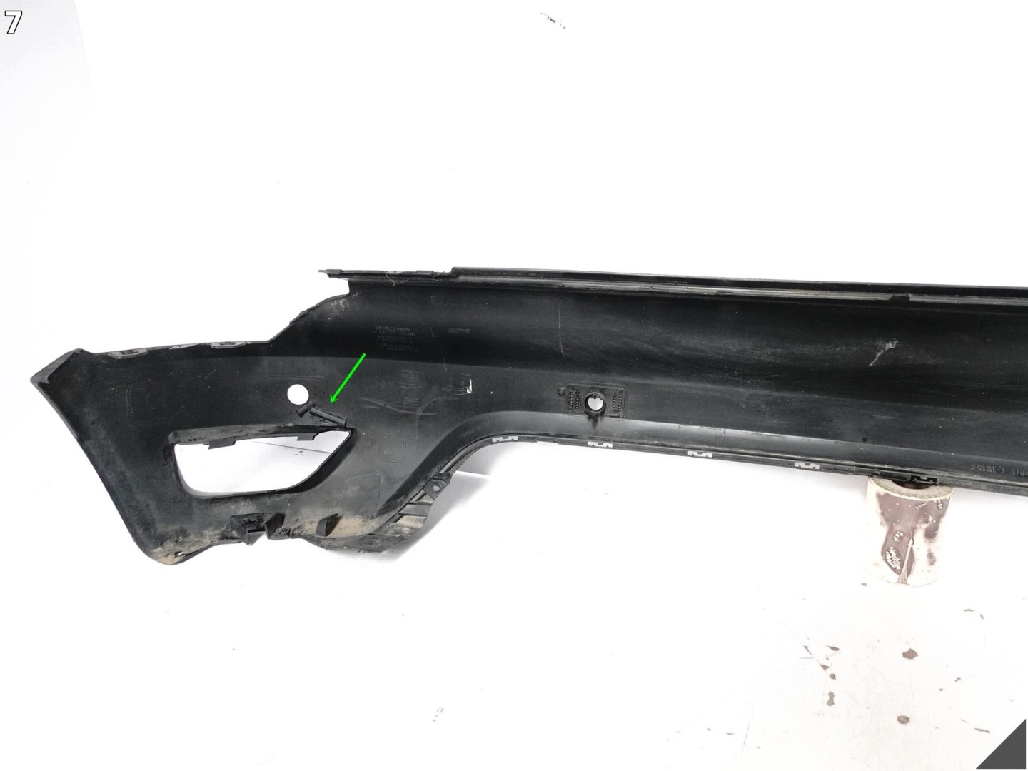RENAULT CAPTUR e J87 LIFT 17-19 Paraurti BUMPER posteriore WERSJA per 4xPDC ORG