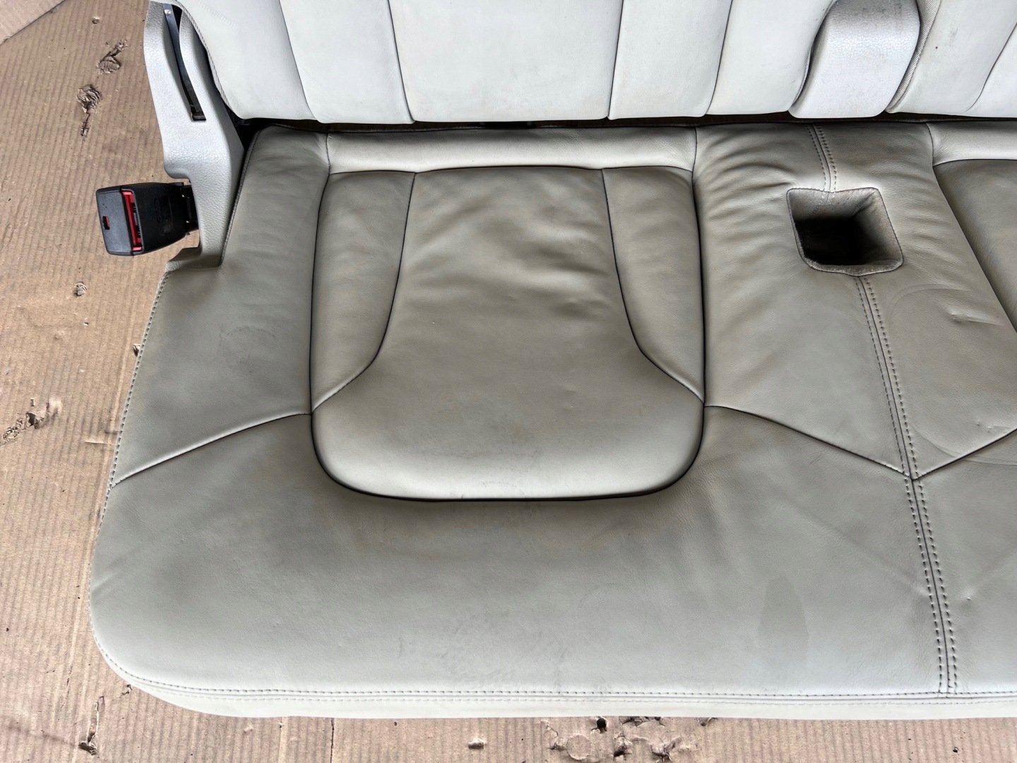 AUDI Q7 4L Sitze Sitz Sitz III 3 RZAD Leder JASNA