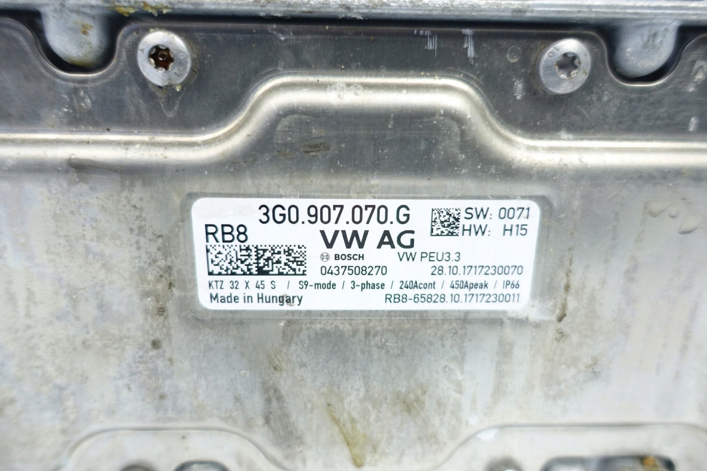 LADOWARKA PRADNICA BATERI VW PASSAT GTE 3G0907070G