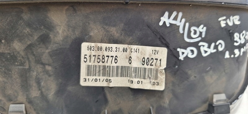 dials FIAT DOBLO 51758776