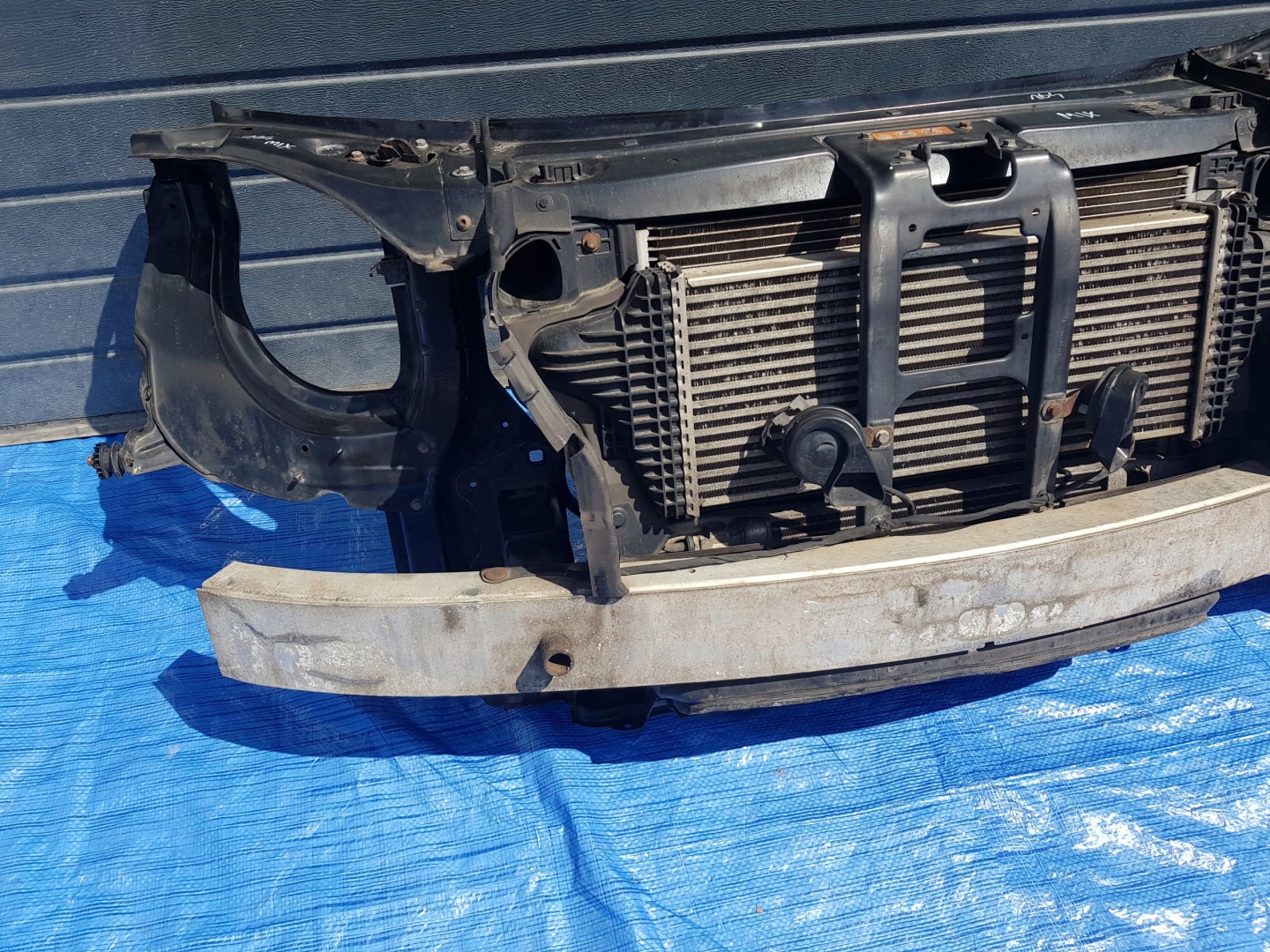 support panel for radiators radiator MERCEDES ML W164 GL X164 CDI