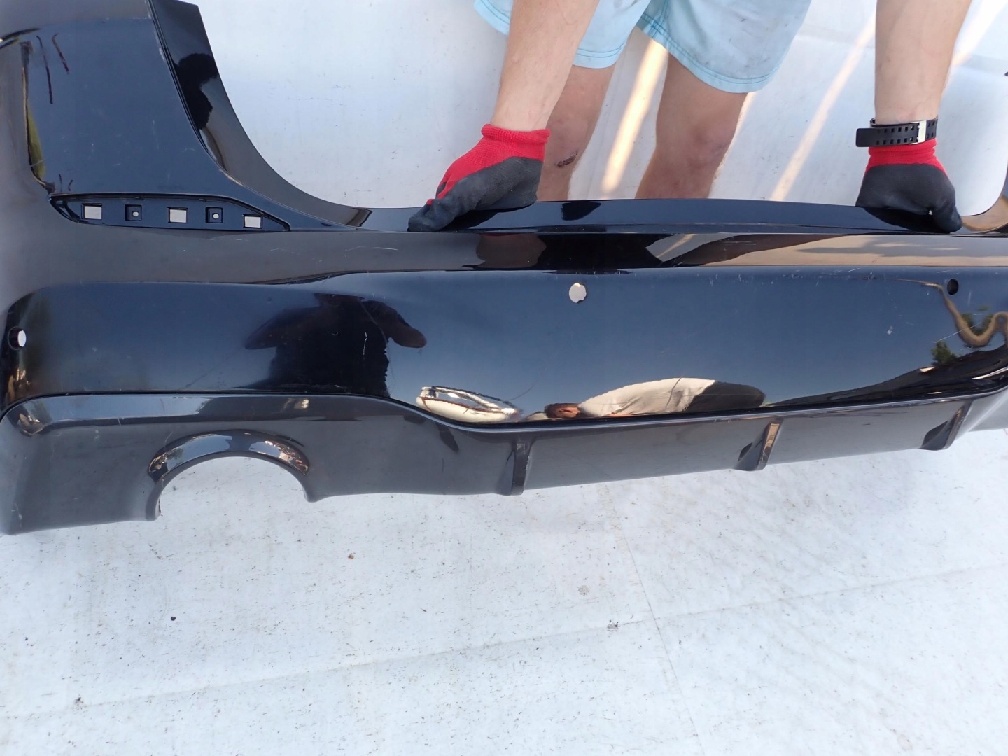 BMW F44 m-packet GRAN COUPE bumper rear part 4PDC