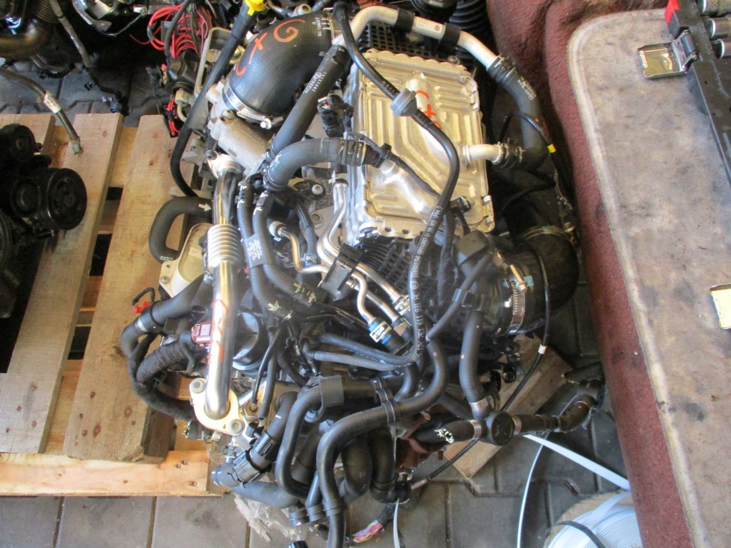 engine VW T6 2,0 TDI CXG 50 TYSKM