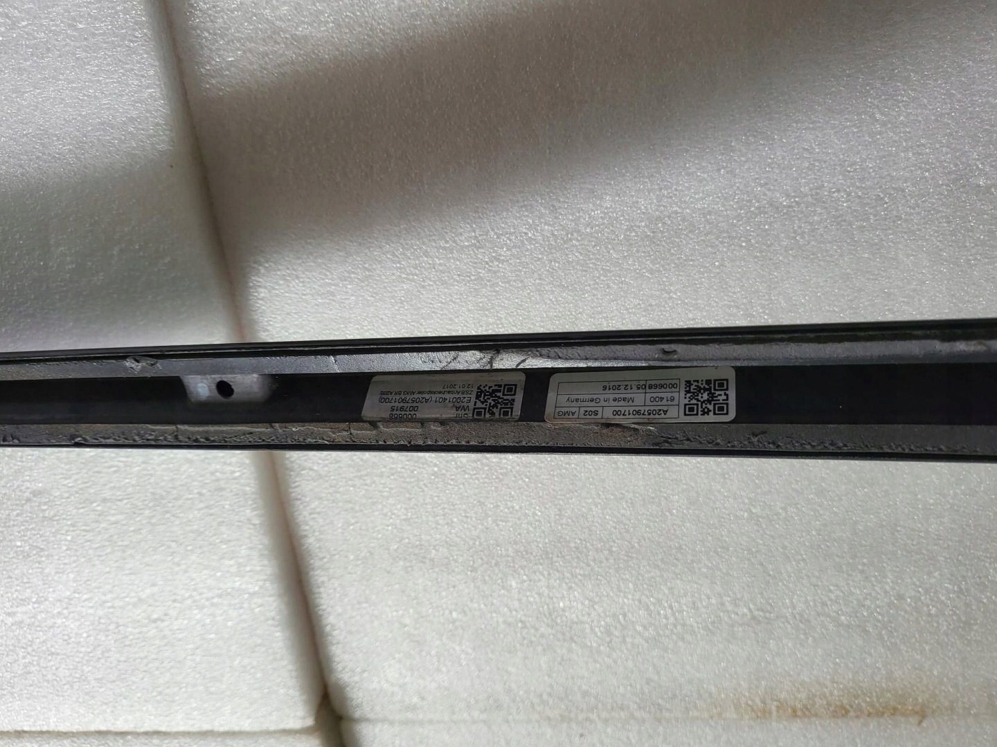 Spoiler bonnet boot CARBON MERCEDES C63 AMG W205 Cabrio Coupe