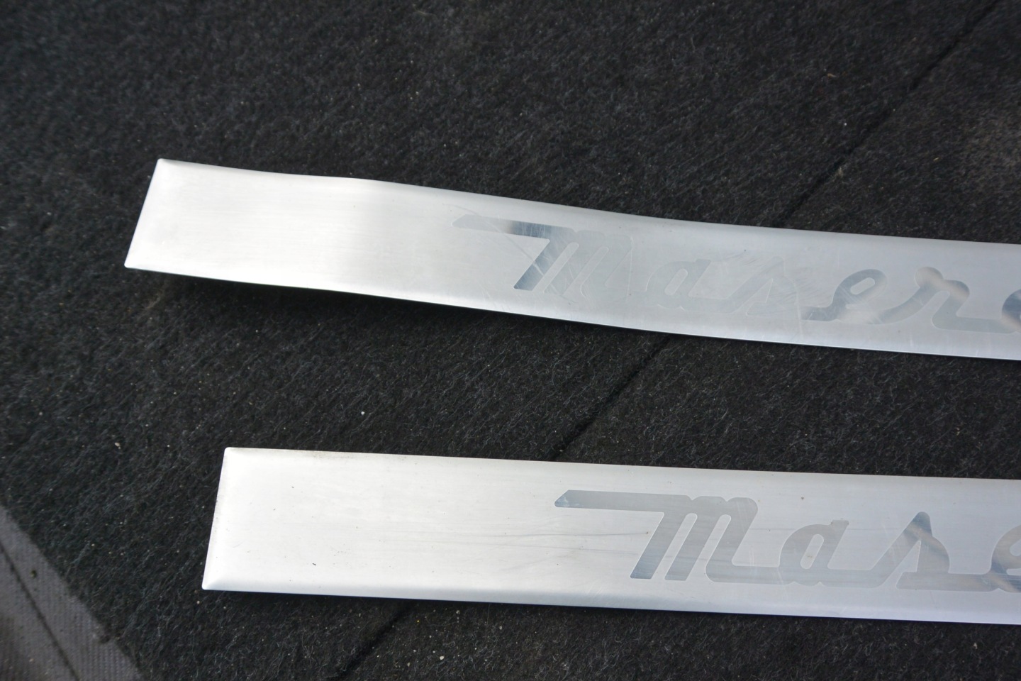 moulding cap threshold inner CHROM MASERATI GHIBLI III KOMPLET