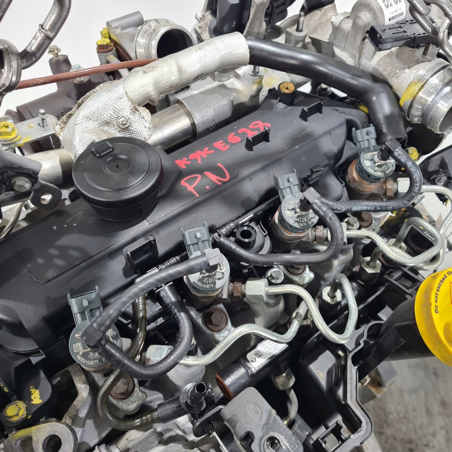 engine K9KE628 K9K 628 Renault Kangoo II 1.5 DCI 2017