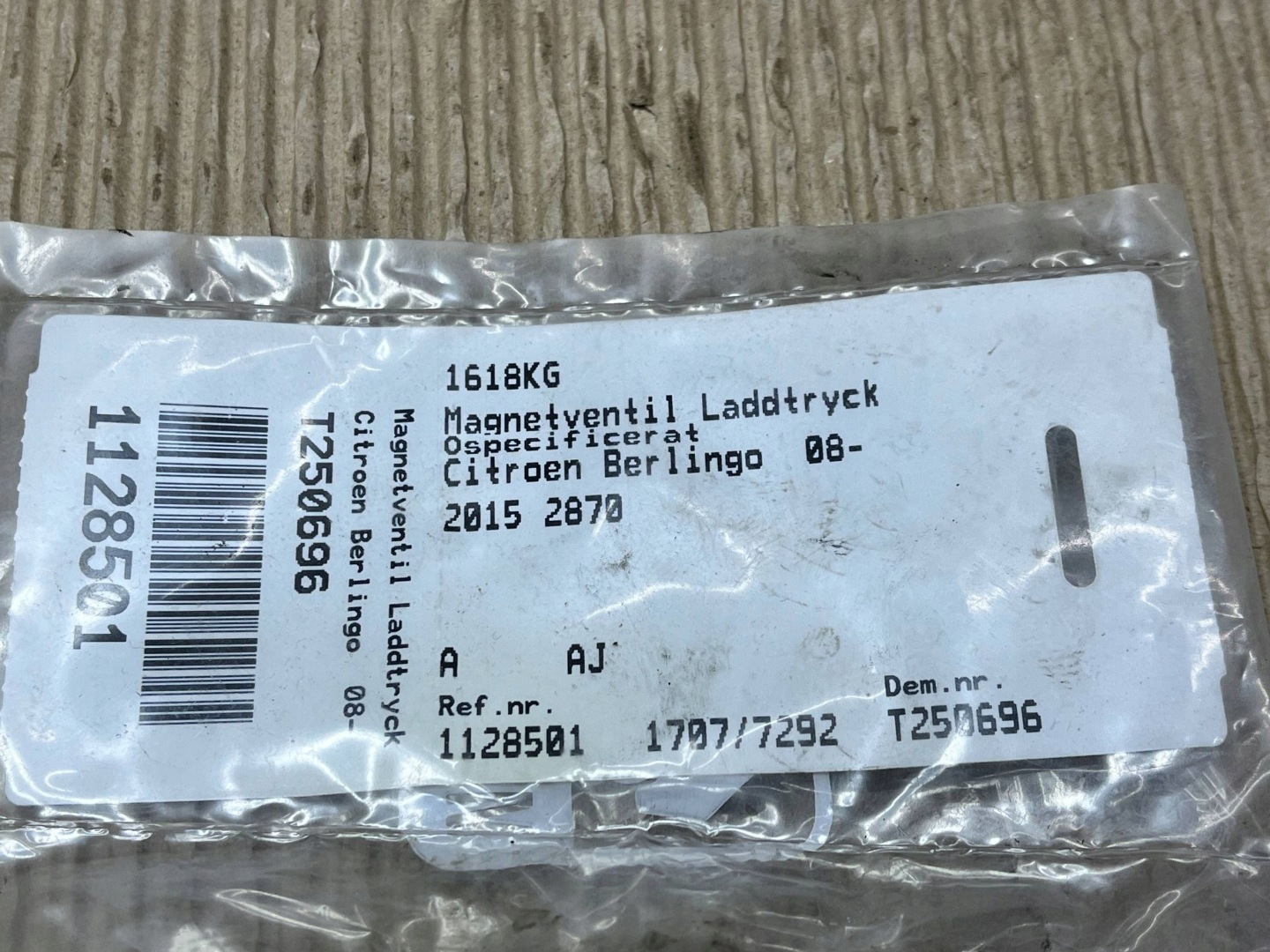 ventil par goriva Citroen C4 Grand Picasso 1618kg