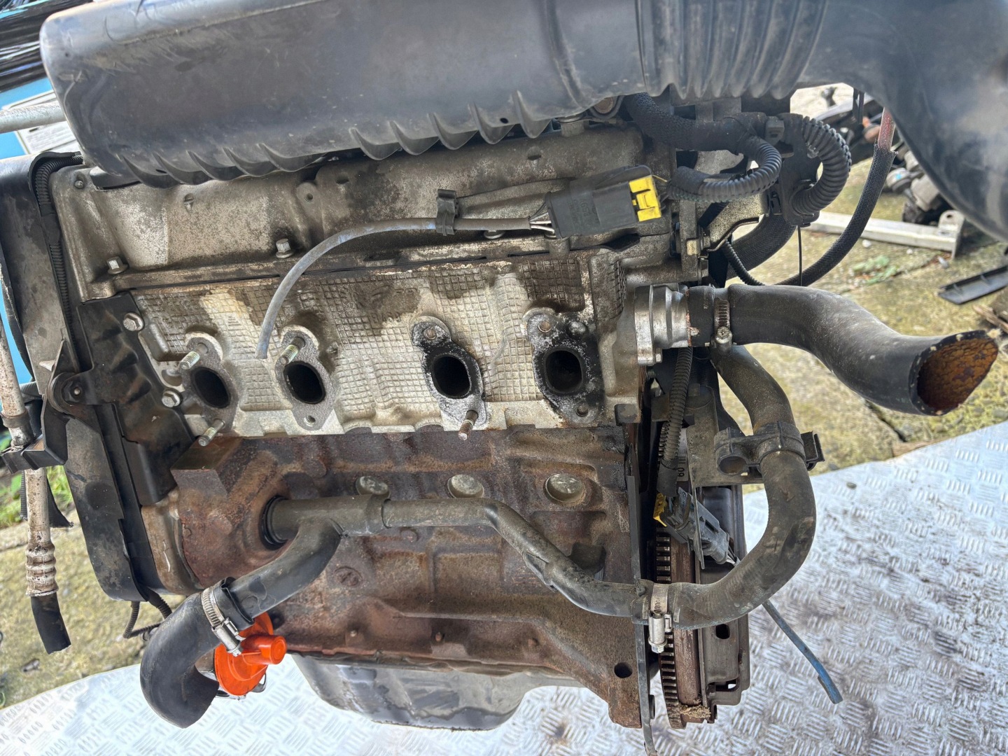 engine Z OSPRZETEM FIAT 500 1.2 169A4000