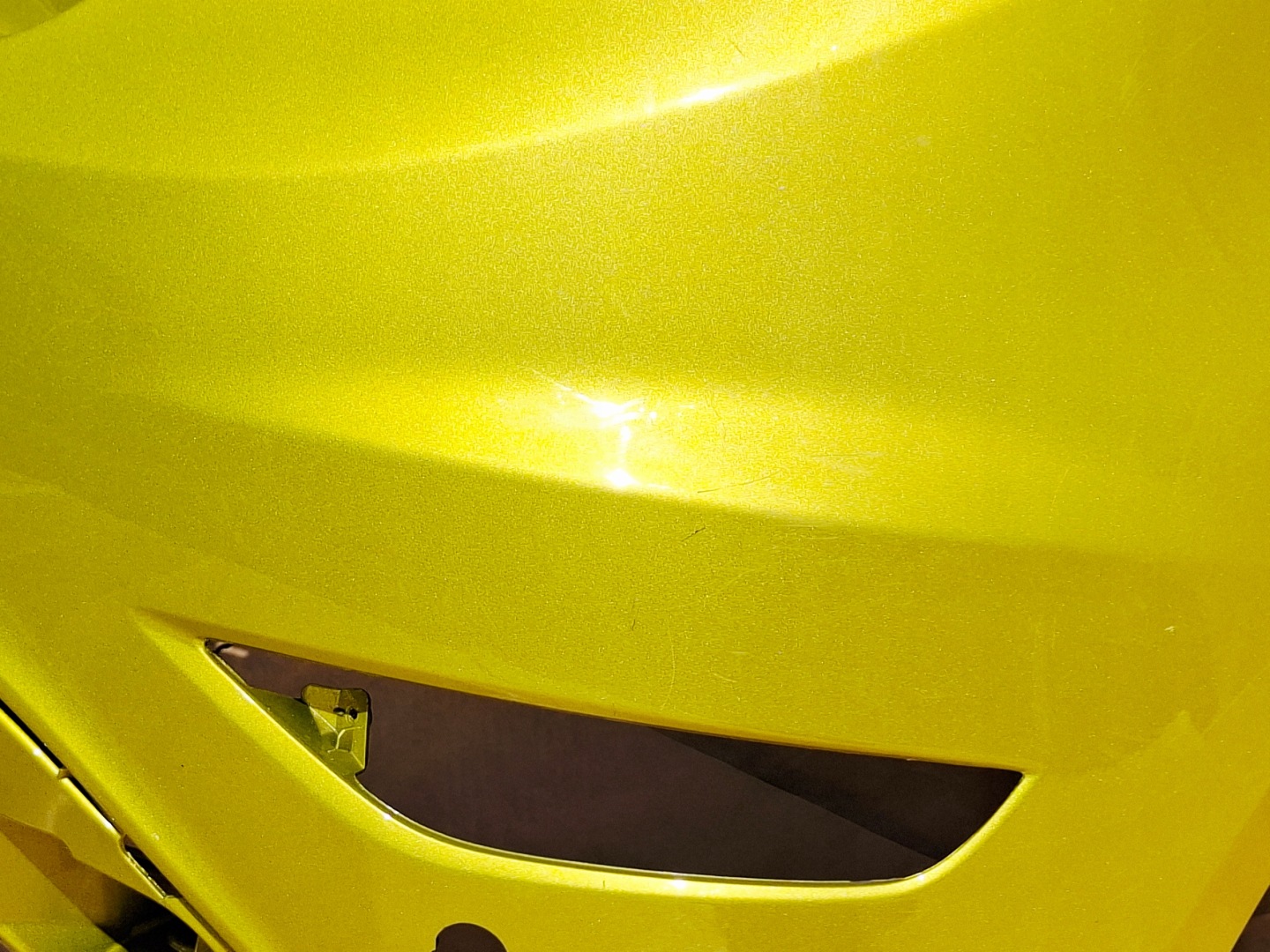 FORD FIESTA MK7 LIFT 2012-2017 bumper rear part MUSTARD OLIVE 4xPDC
