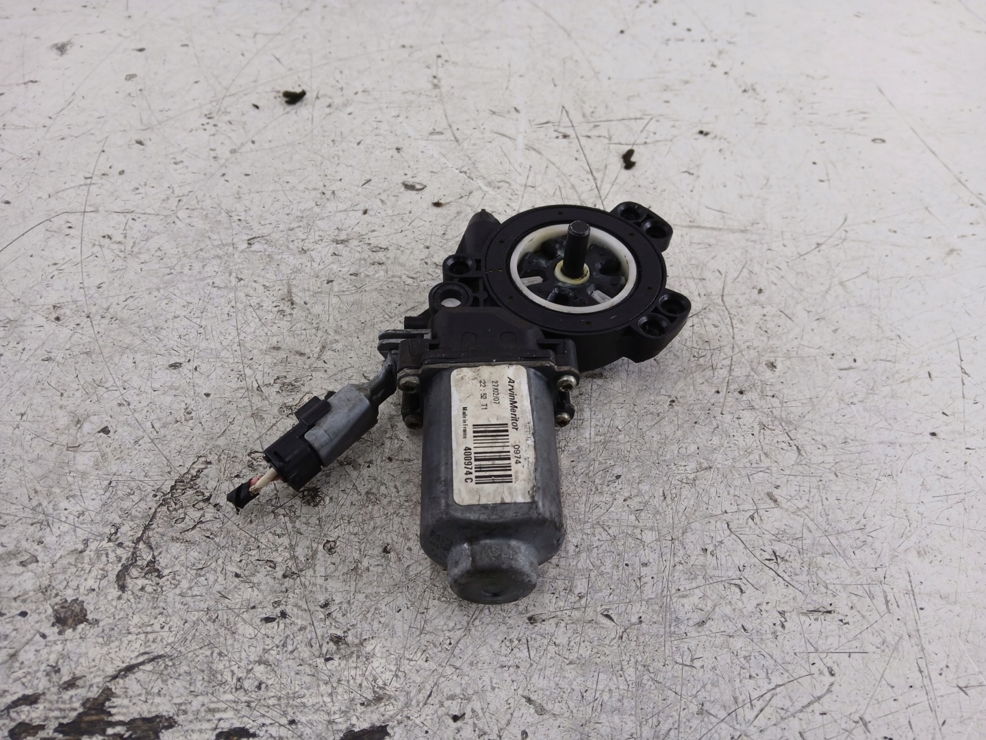 PEUGEOT 207 CC mini motor windows left rear part 400974C