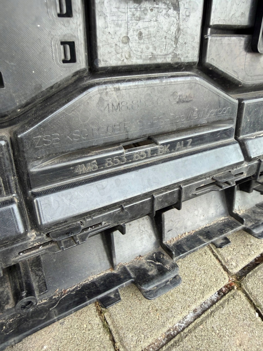 Audi RS Q8 Lift 23- bumper front front grill