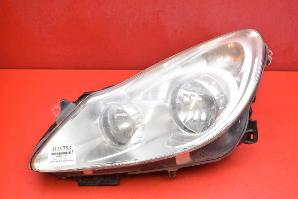 REFLEKTOR left light front EU 13186381 OPEL CORSA D 06-11