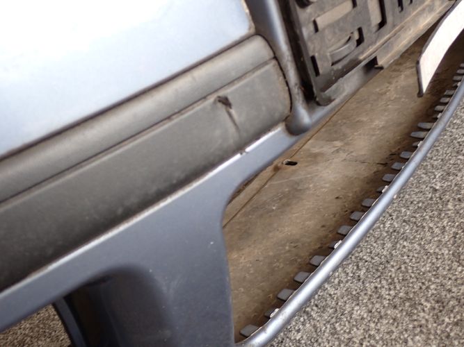 SKODA SUPERB and front bumper front