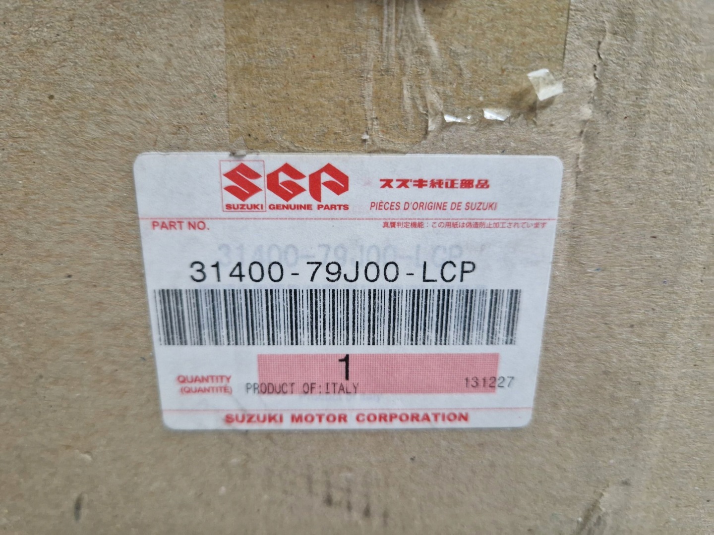 ALTERNATOR FIAT SUZUKI ALFA MAGNET MARELLI 31400-79J00