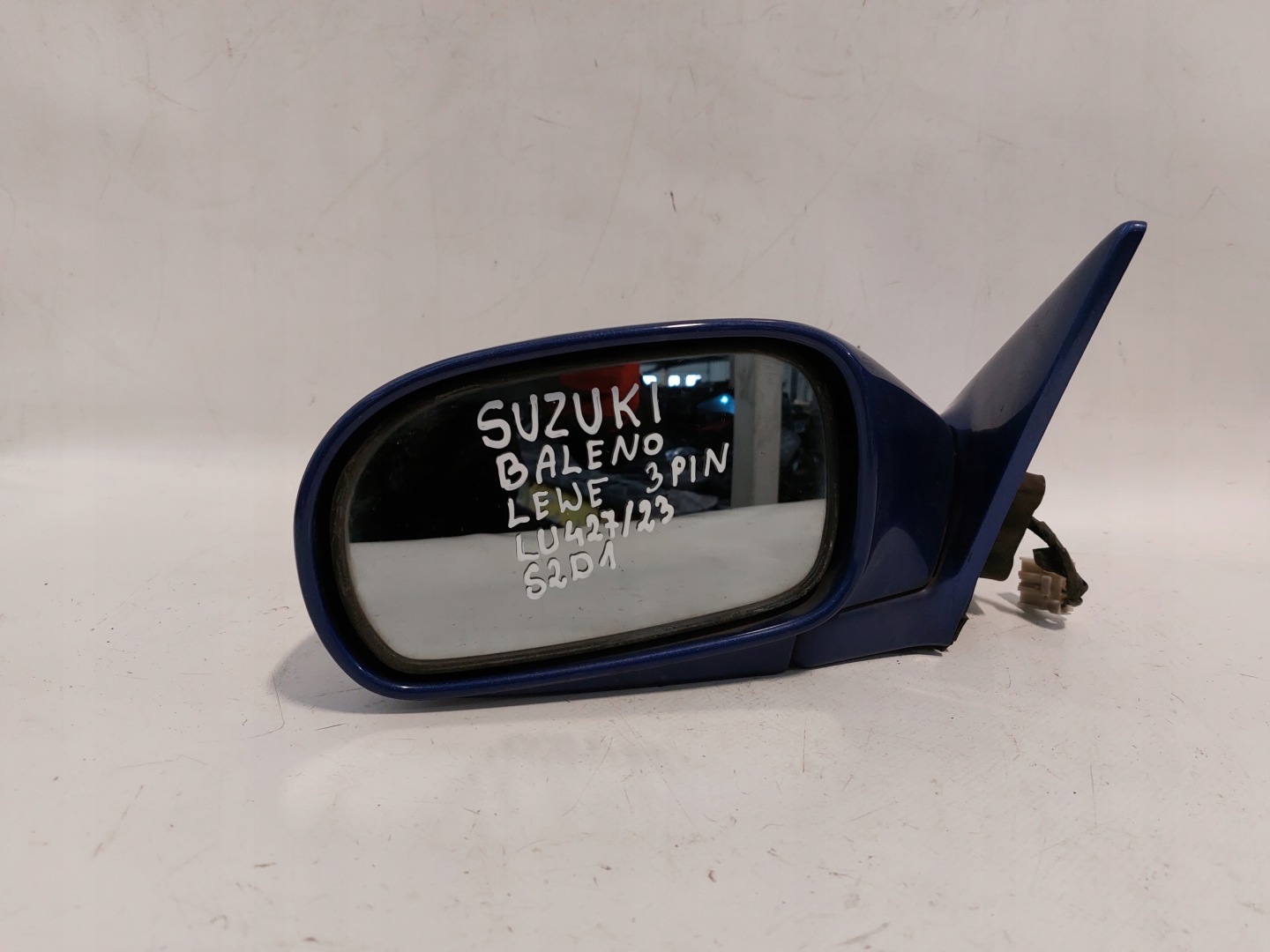 mirror left SUZUKI BALENO electrics 3 PIN