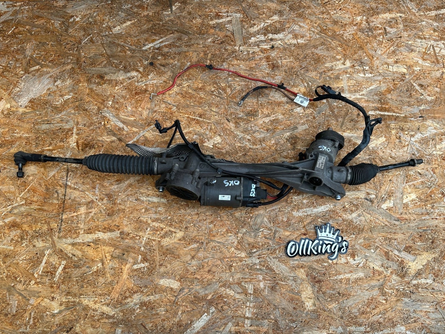 AUDI A3 S3 8V control drag rod servo steering 5Q1423051AB