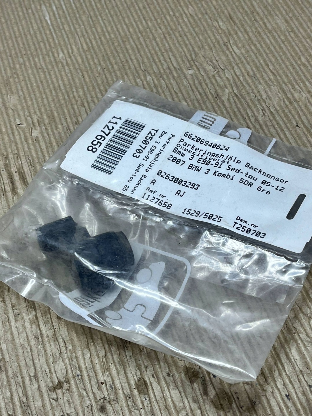 Sensor Parken PDC BMW 3 E90 E91 66206940624