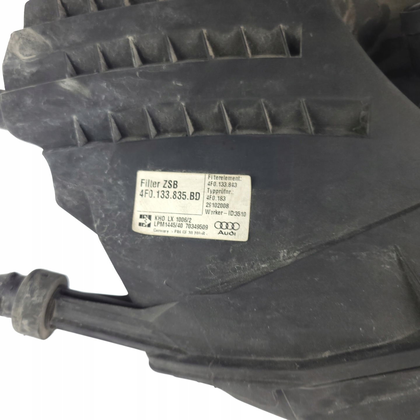 AUDI A6 C6 LIFT 3.0 TFSI Gehäuse filter luft 4F0129739B 4F0133835BD