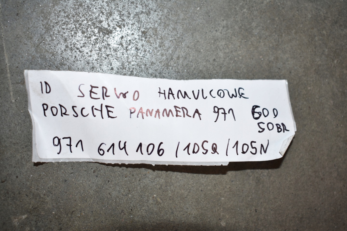 IDEALNE Servo bremsen PORSCHE PANAMERA 971 1 9