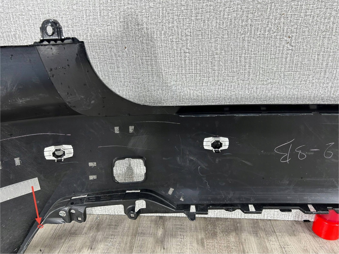 LEXUS LS V 2017-> bumper rear part 52159-50221