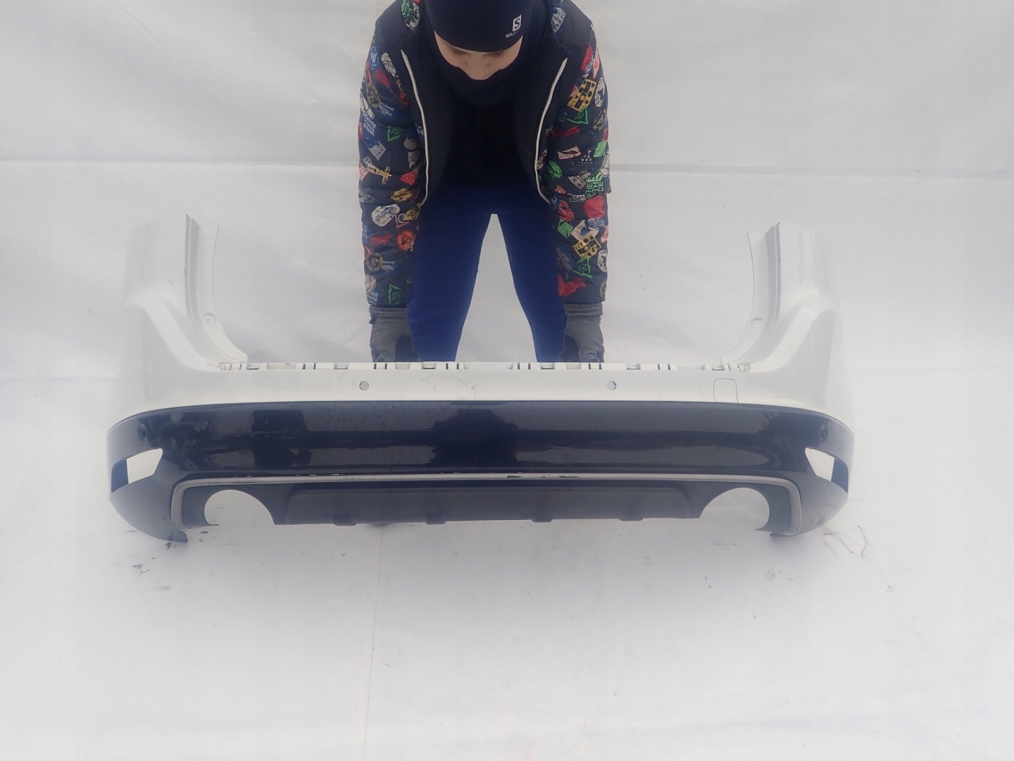 VOLVO XC60 LIFT 13-17 R-design bumper rear part PDC