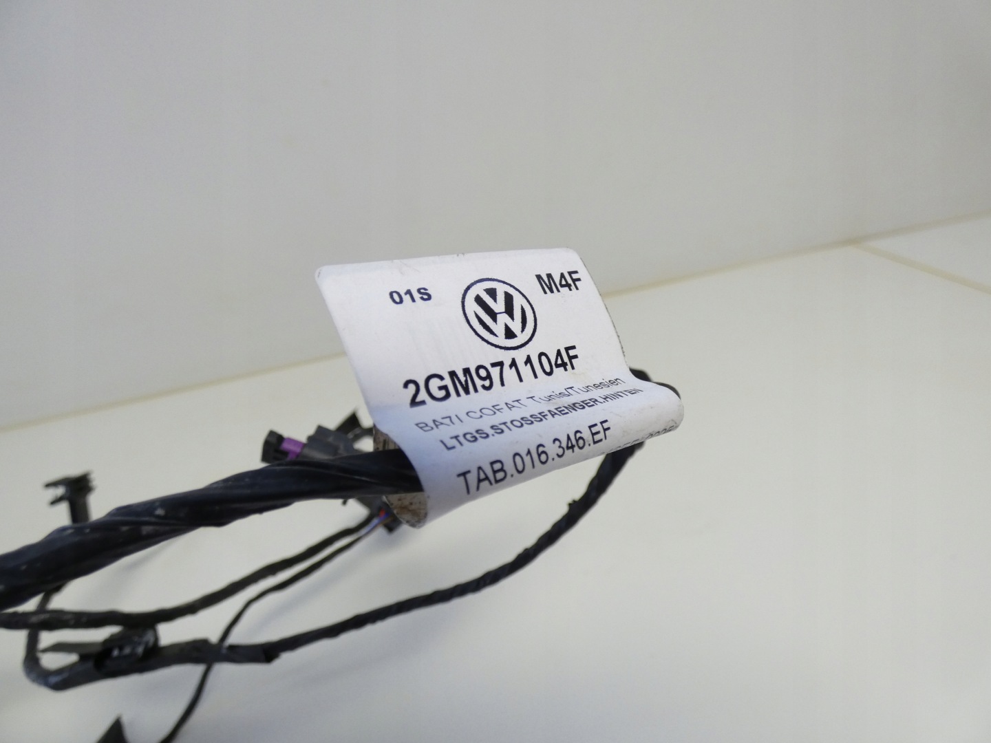 VW T-CROSS 2GM971104F SOTTO 6 PDC CABLAGGIO CABLAGGIO PARAURTI POSTERIORE