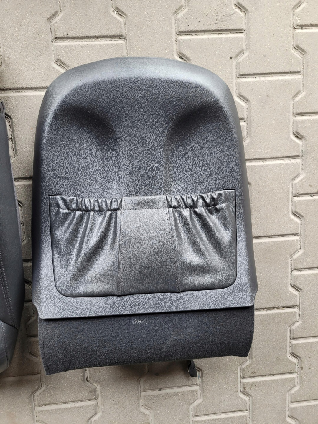 OPARCIE front left upholstery seat front left HYUNDAI SANTA FE III